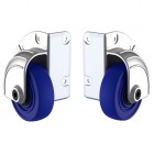 75mm Heavy Duty Corner Castors - Set of 2